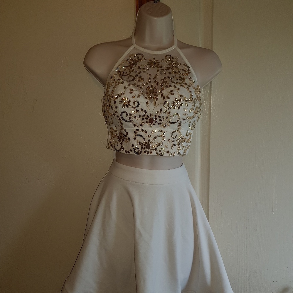 2 pieces dress